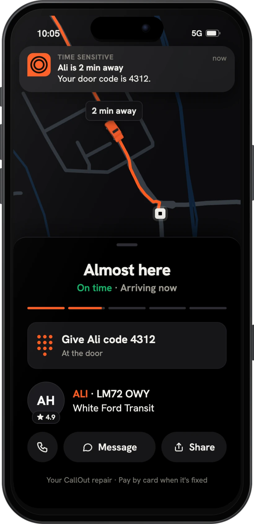 Your code, ready