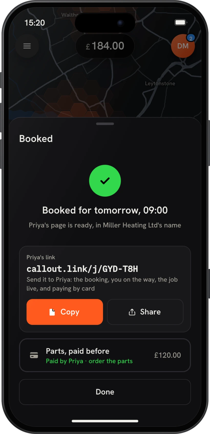 Booked