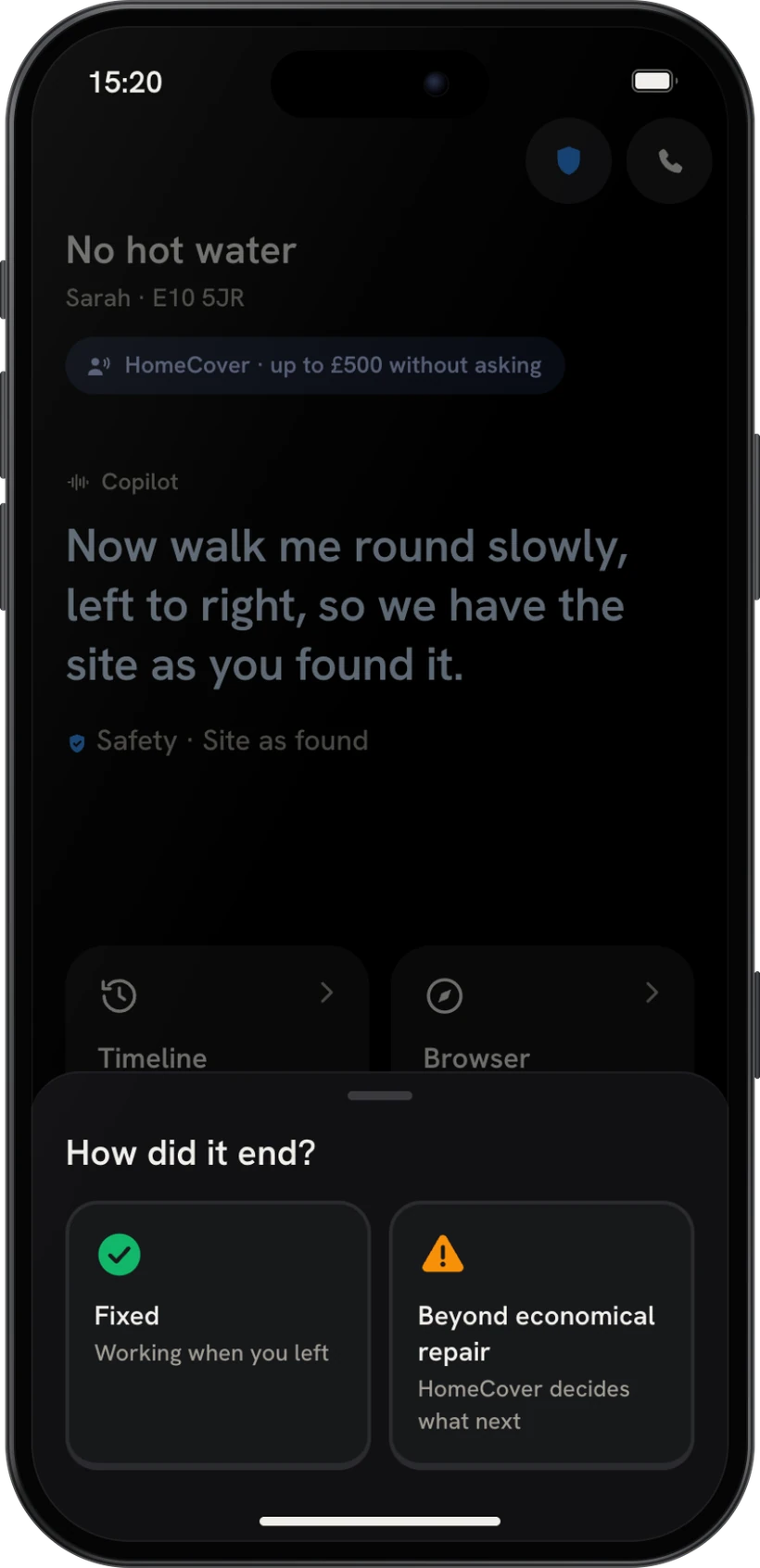 How did it end?