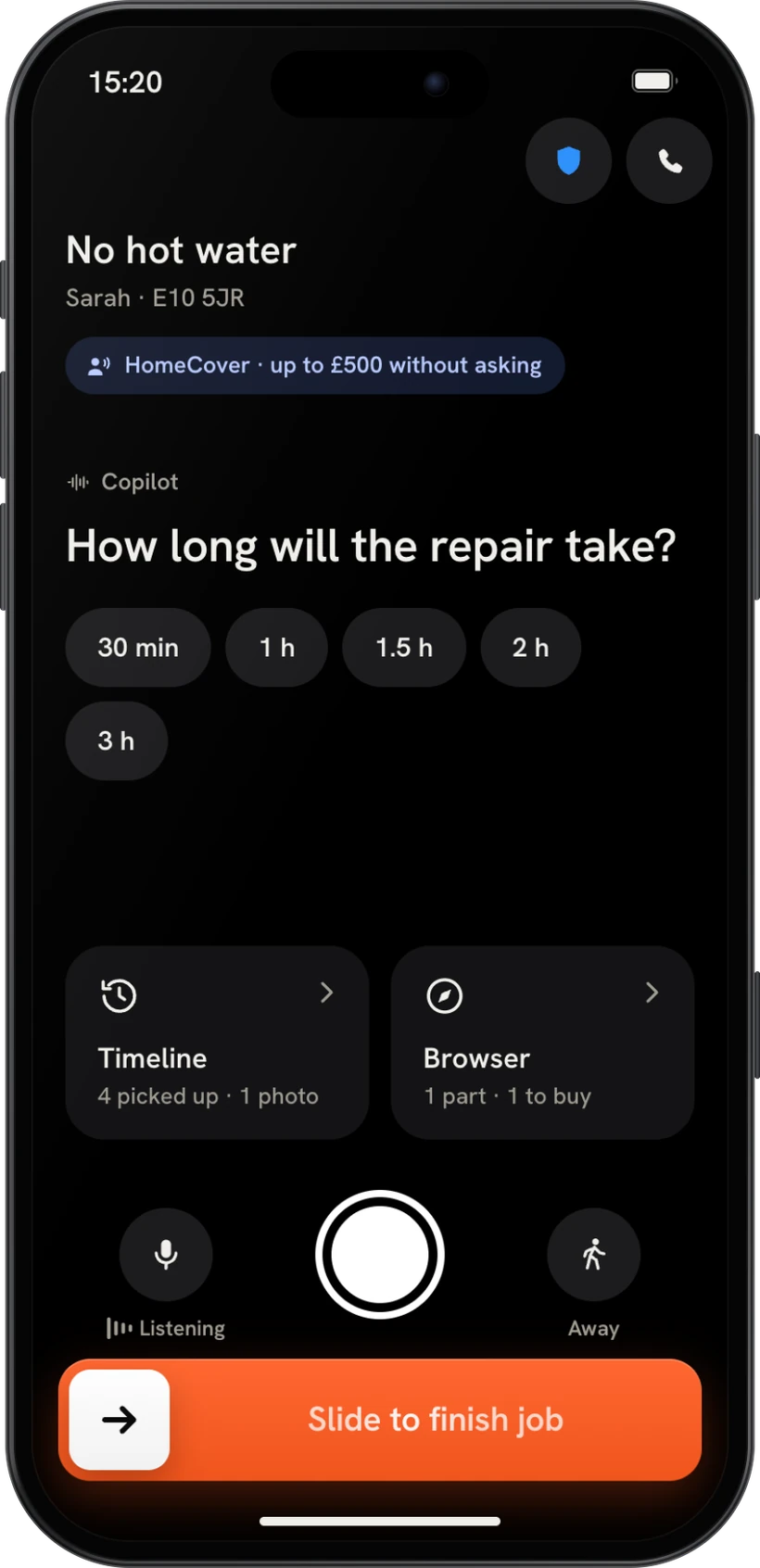 It asks when it matters