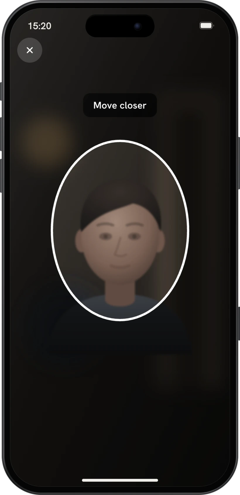 Enrolling their face at sign-up